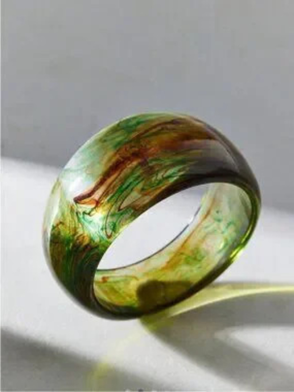 New! Marbled Green Bangle Bracelet NWT
